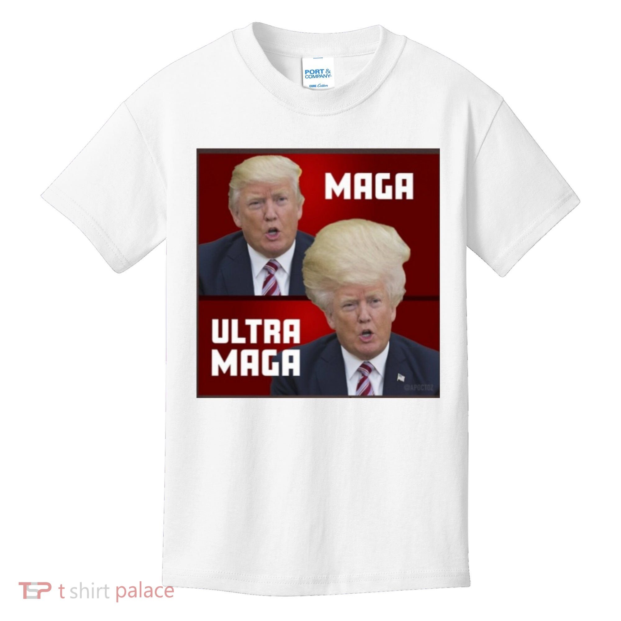 Ultra Maga Donald J Trump Ultra Maga Kids T-Shirt