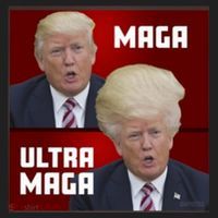 Ultra Maga Donald J Trump Ultra Maga 1 Women's Sweatshirt thumb 2
