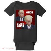 Ultra Maga Donald J Trump Ultra Maga 1 Baby Bodysuit thumb 0