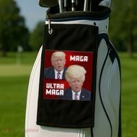 Ultra Maga Donald J Trump Ultra Maga 1 Golf Towel thumb 2