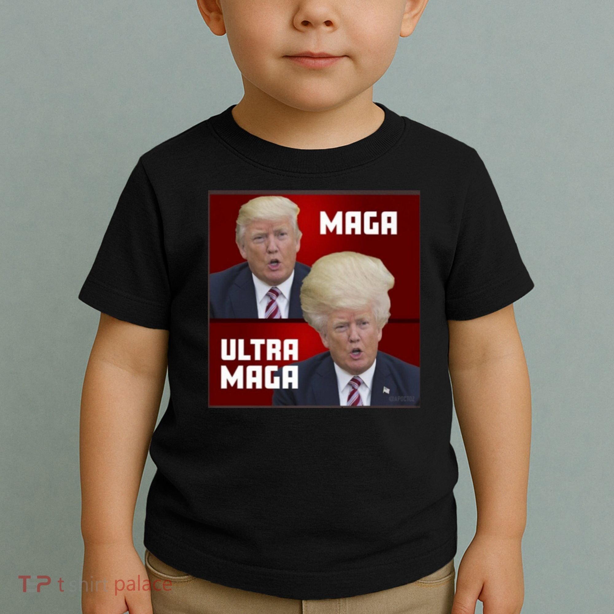 Ultra Maga Donald J Trump Ultra Maga 1 Toddler T-Shirt