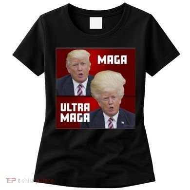 Ultra Maga Donald J Trump Ultra Maga 1 Women's T-Shirt