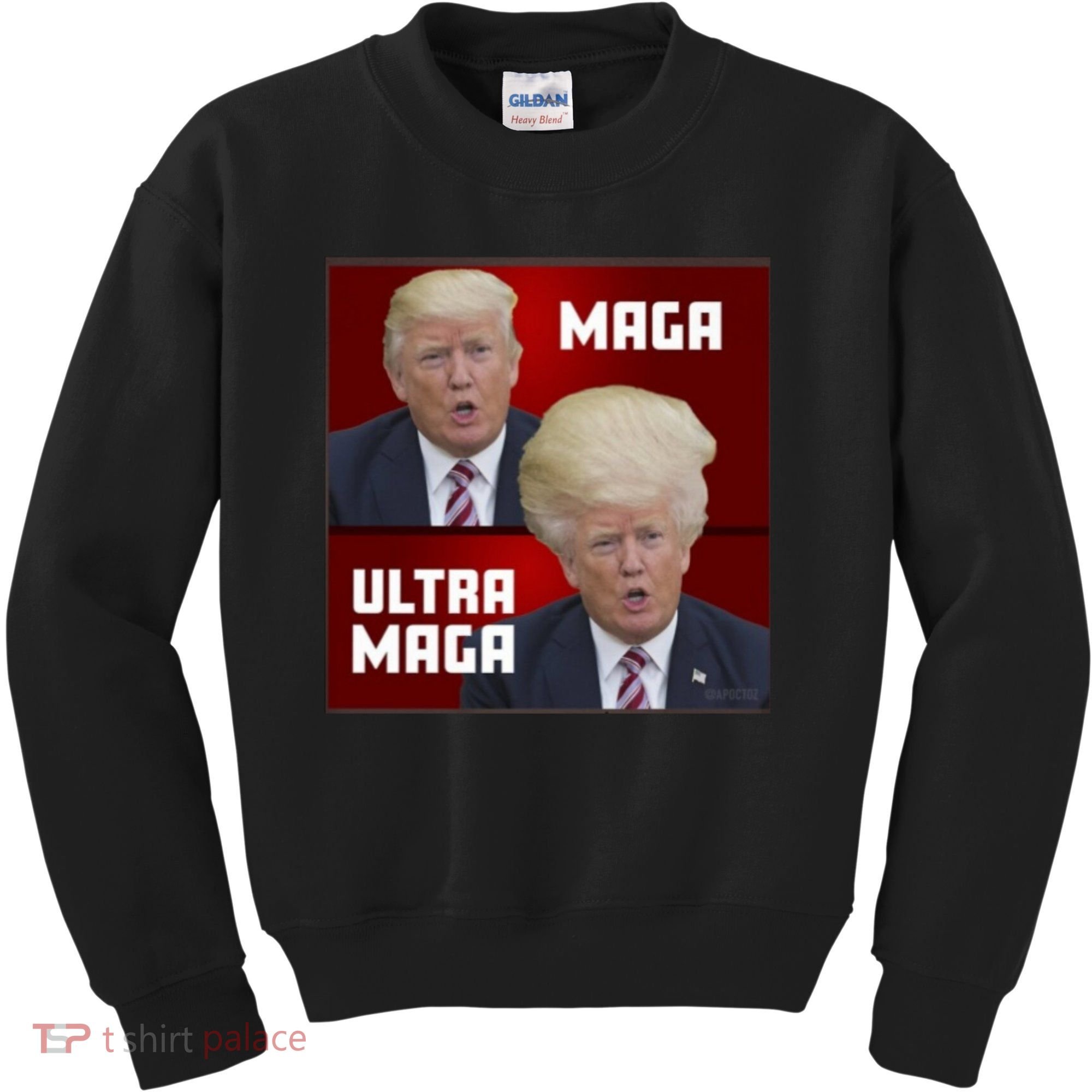 Ultra Maga Donald J Trump Ultra Maga 1 Kids Sweatshirt