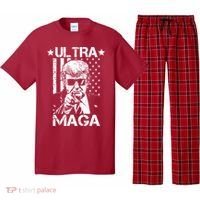 Ultra Maga Donald Trump USA Flag Pajama Set thumb 0