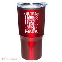 Ultra Maga Donald Trump USA Flag Tumbler thumb 0