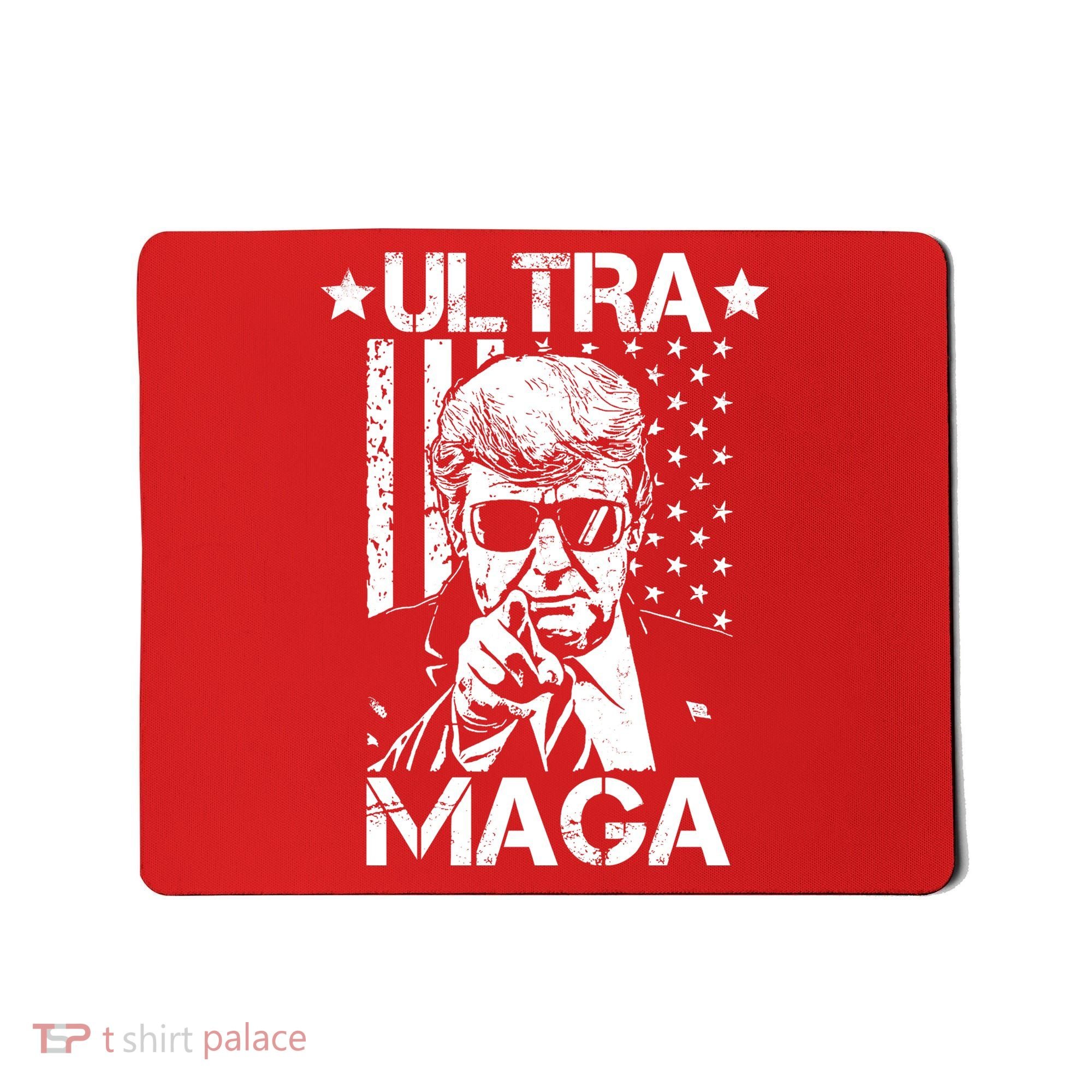 Ultra Maga Donald Trump USA Flag Mousepad