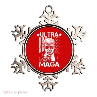 Ultra Maga Donald Trump USA Flag Ornament