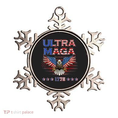 Ultra Mega Eagle 2022, Ultra Maga Tee AMERICAN, FLAG, EAGLE Ornament