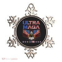 Ultra Mega Eagle 2022, Ultra Maga Tee AMERICAN, FLAG, EAGLE Ornament thumb 0