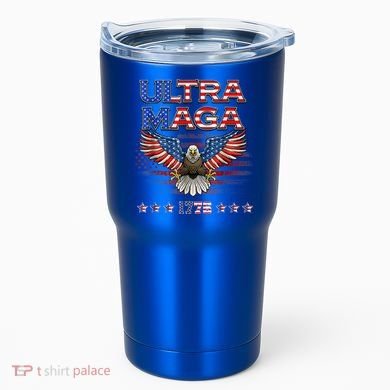 Ultra Mega Eagle 2022, Ultra Maga Tee AMERICAN, FLAG, EAGLE Tumbler