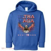 Ultra Mega Eagle 2022, Ultra Maga Tee AMERICAN, FLAG, EAGLE Toddler Hoodie thumb 0