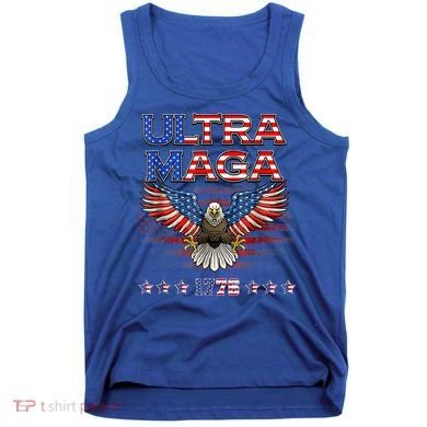 Ultra Mega Eagle 2022, Ultra Maga Tee AMERICAN, FLAG, EAGLE Tank Top