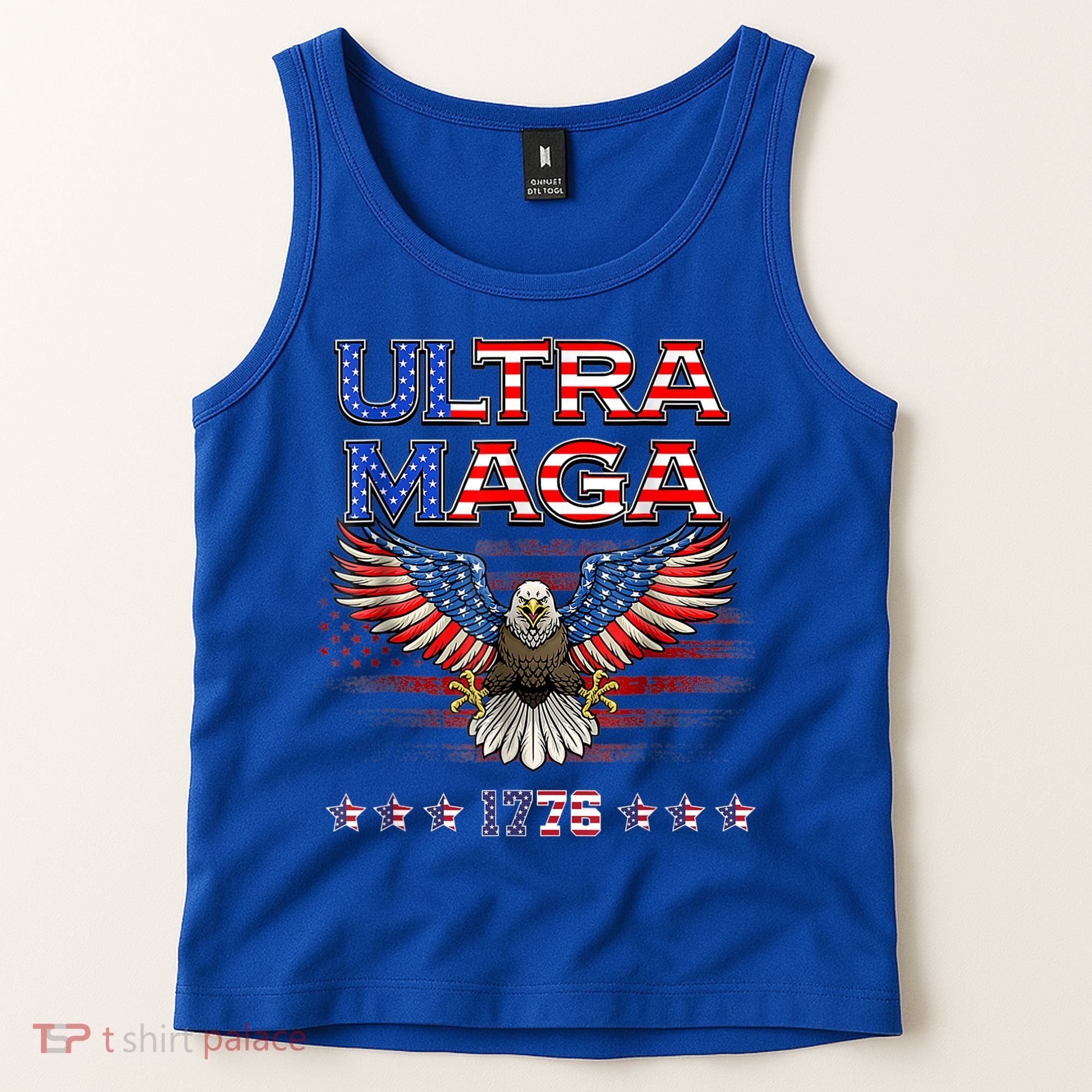 Ultra Mega Eagle 2022, Ultra Maga Tee AMERICAN, FLAG, EAGLE Tank Top