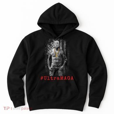 Ultra MAGA Funny Conservative Anti Biden Hoodie