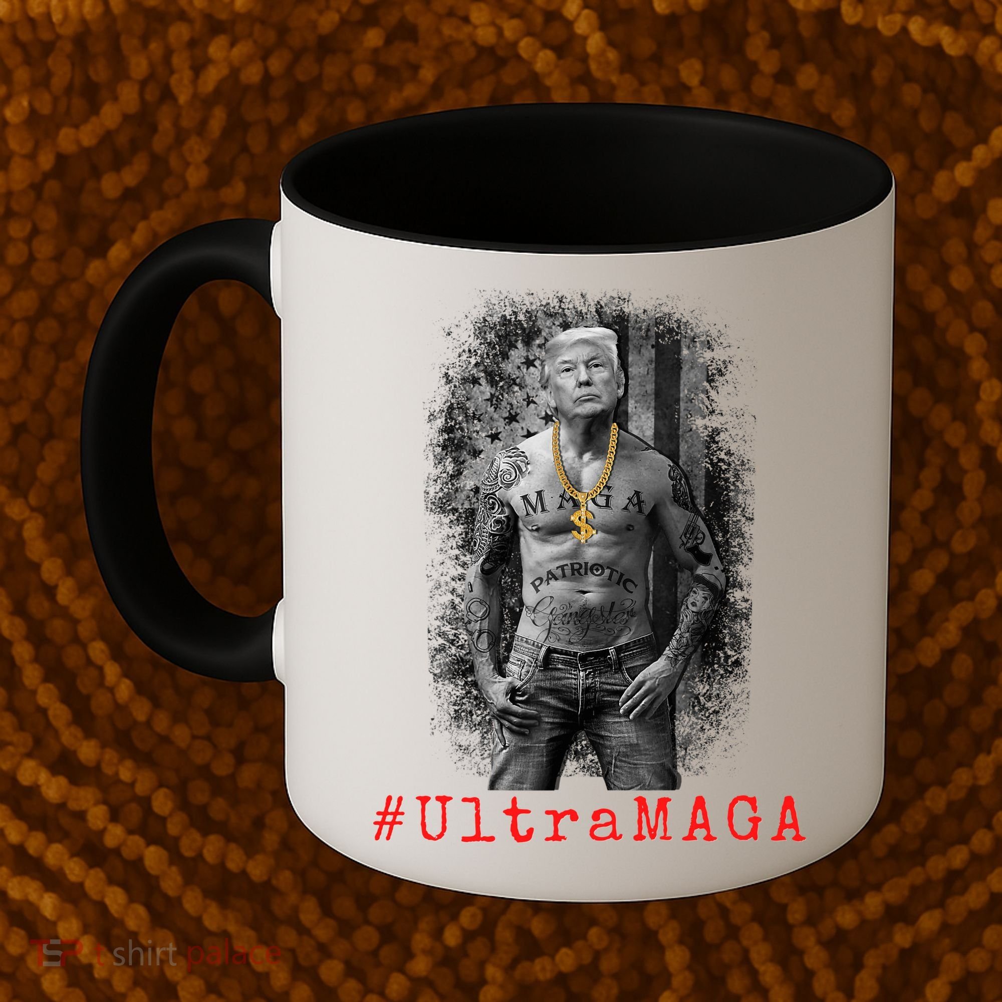 Ultra MAGA Funny Conservative Anti Biden Coffee Mug