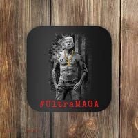 Ultra MAGA Funny Conservative Anti Biden Coaster thumb 0