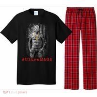 Ultra MAGA Funny Conservative Anti Biden Pajama Set thumb 0