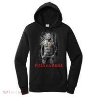 Ultra MAGA Funny Conservative Anti Biden Women's Hoodie thumb 0