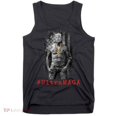 Ultra MAGA Funny Conservative Anti Biden Tank Top