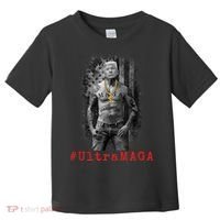 Ultra MAGA Funny Conservative Anti Biden Toddler T-Shirt thumb 0