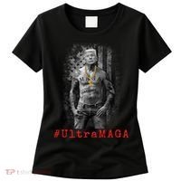 Ultra MAGA Funny Conservative Anti Biden Women's T-Shirt thumb 0