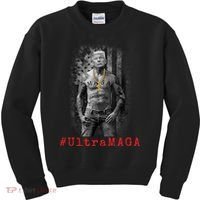 Ultra MAGA Funny Conservative Anti Biden Kids Sweatshirt thumb 0