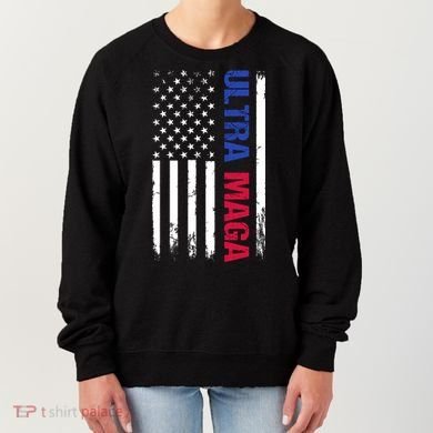 Ultra Maga Flag Women's Sweatshirt