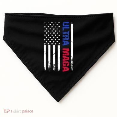 Ultra Maga Flag USA-Made Doggie Bandana