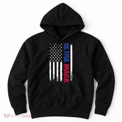 Ultra Maga Flag Hoodie