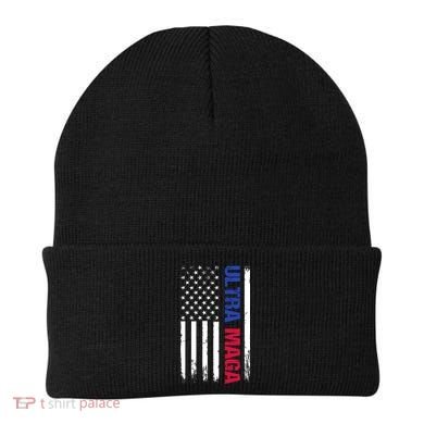 Ultra Maga Flag Beanie