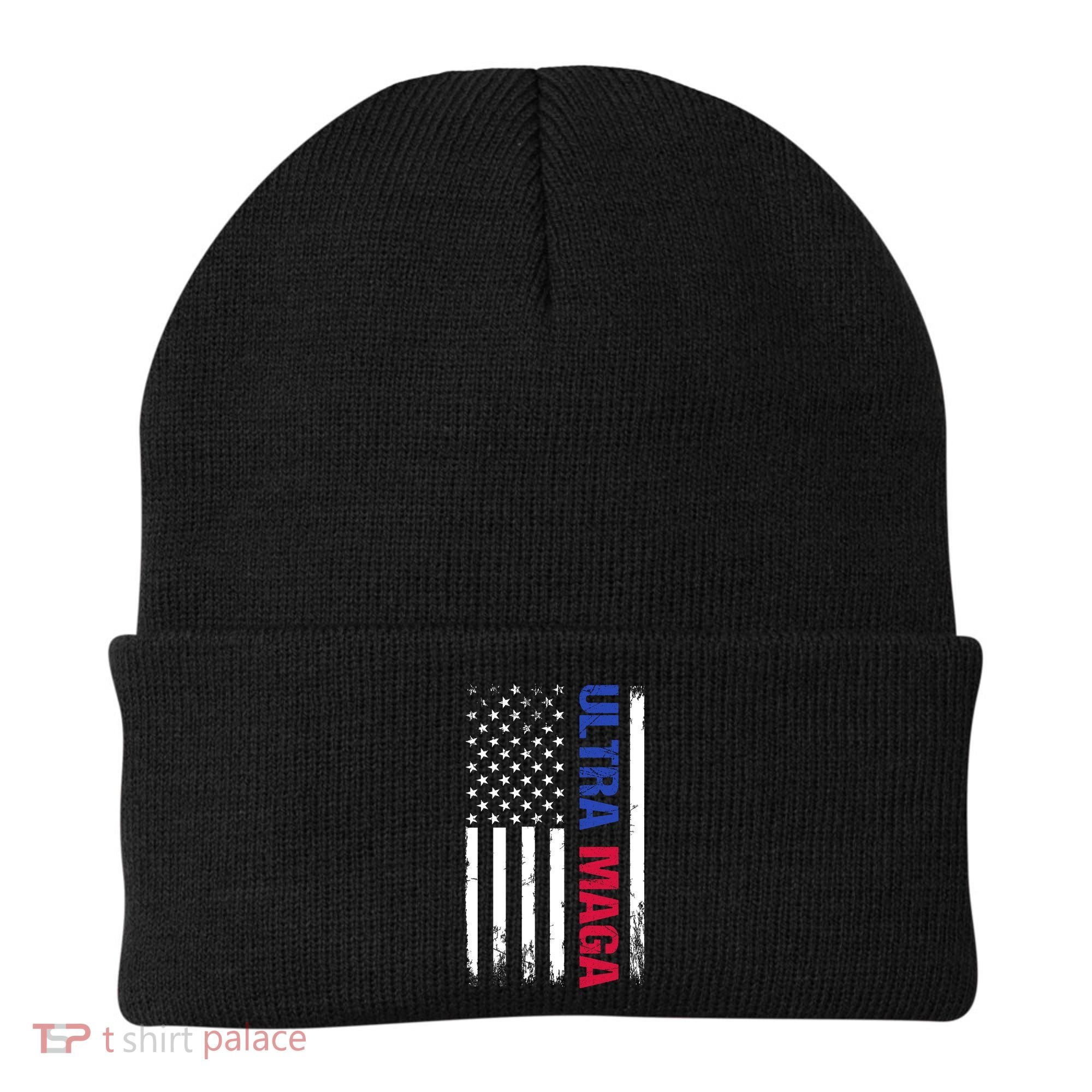 Ultra Maga Flag Beanie