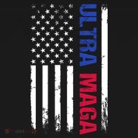 Ultra Maga Flag Polo thumb 3