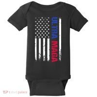 Ultra Maga Flag Baby Bodysuit thumb 0