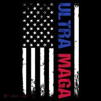 Ultra Maga Flag Toddler Hoodie thumb 2