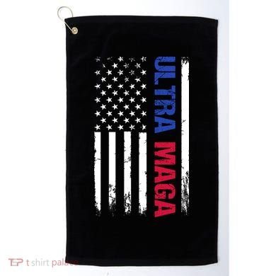 Ultra Maga Flag Golf Towel