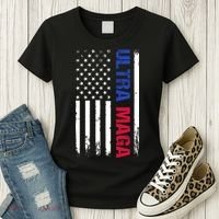 Ultra Maga Flag Women's T-Shirt thumb 3