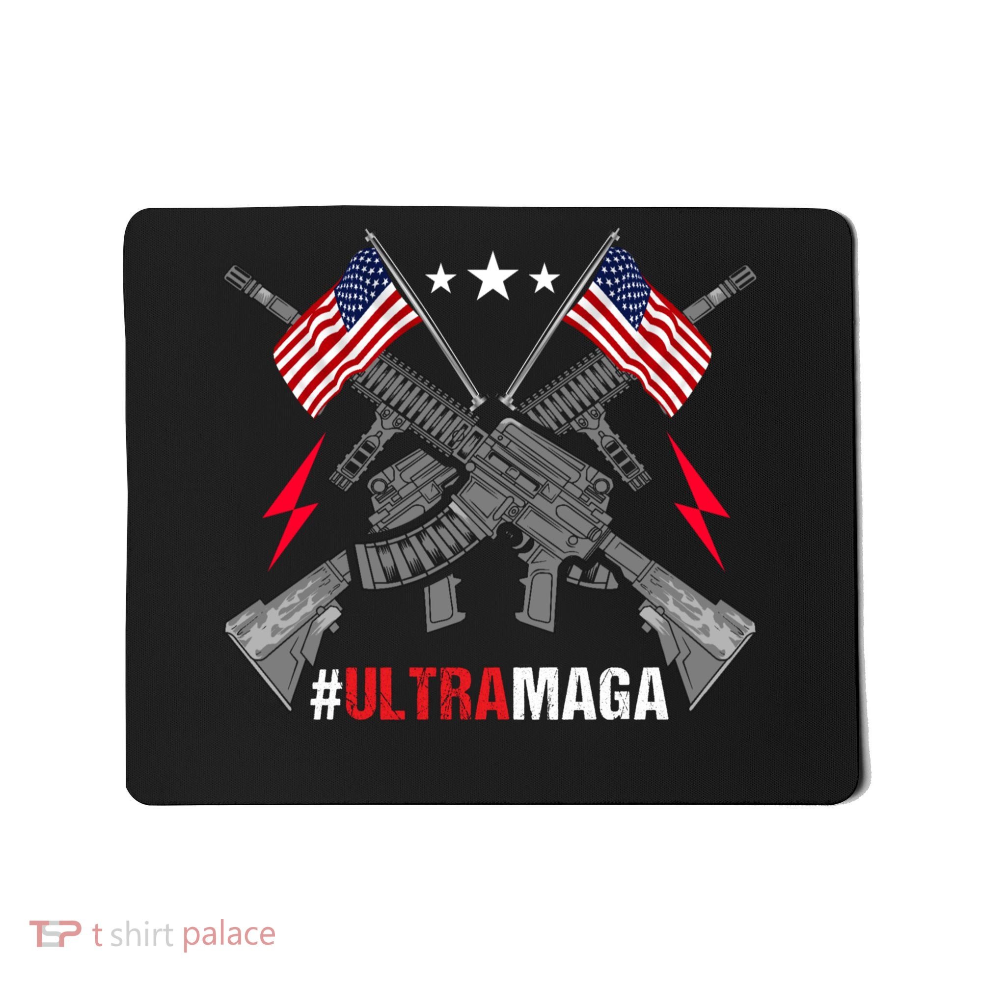 Ultra MAGA Funny Conservative Anti Biden Pro Trump Mousepad