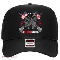 Ultra MAGA Funny Conservative Anti Biden Pro Trump Hat thumb 0