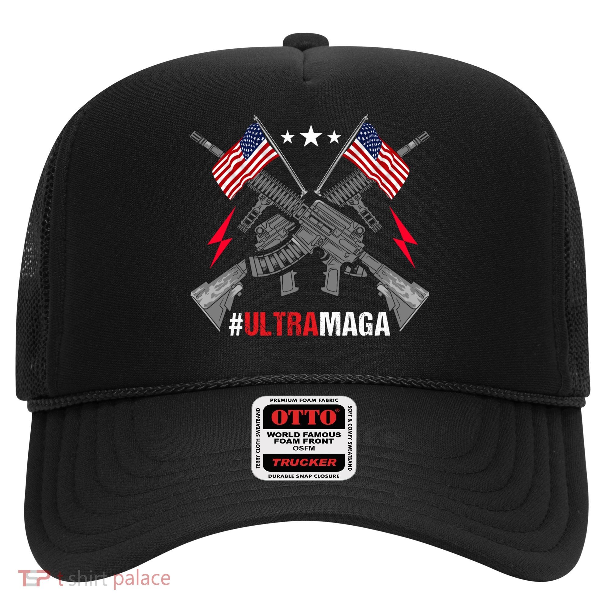 Ultra MAGA Funny Conservative Anti Biden Pro Trump Hat