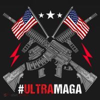 Ultra MAGA Funny Conservative Anti Biden Pro Trump Toddler Hoodie thumb 2