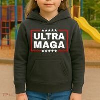 Ultra Mega Funny Anti Joe Biden Kids Hoodie thumb 3