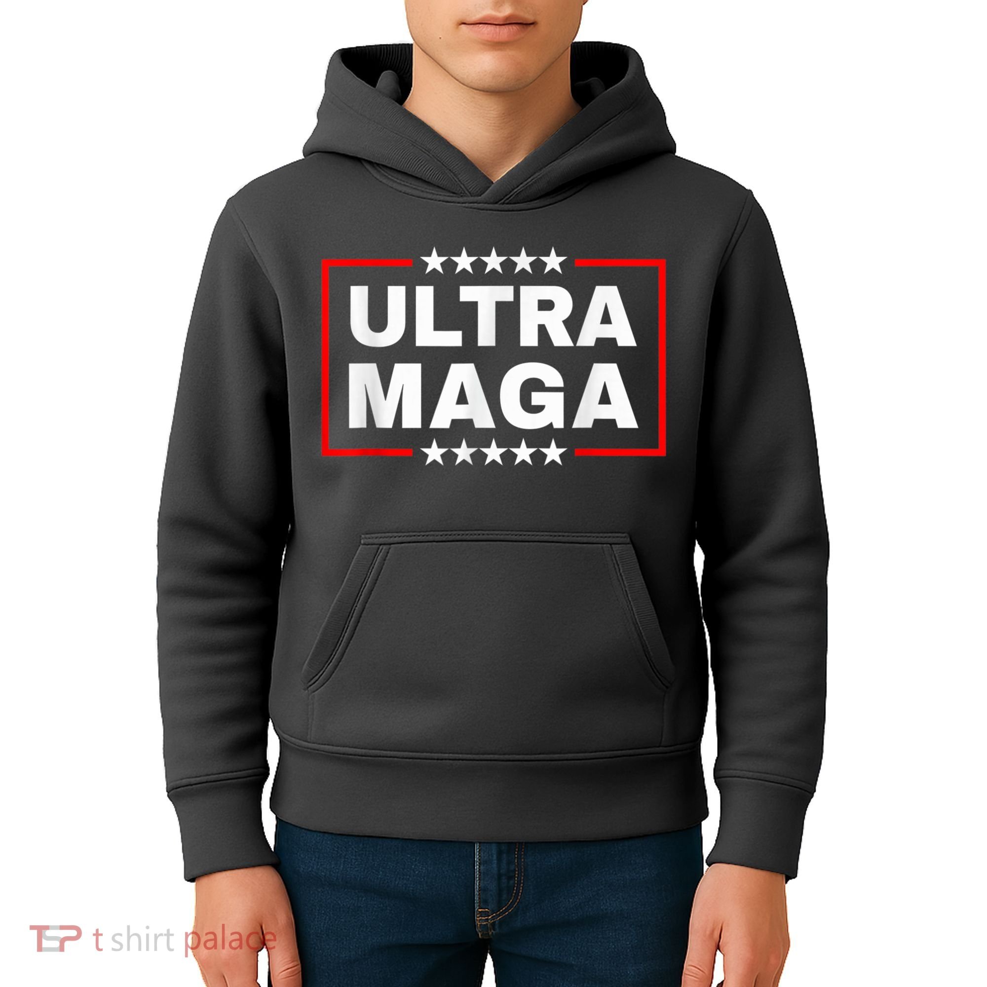 Ultra Mega Funny Anti Joe Biden Kids Hoodie