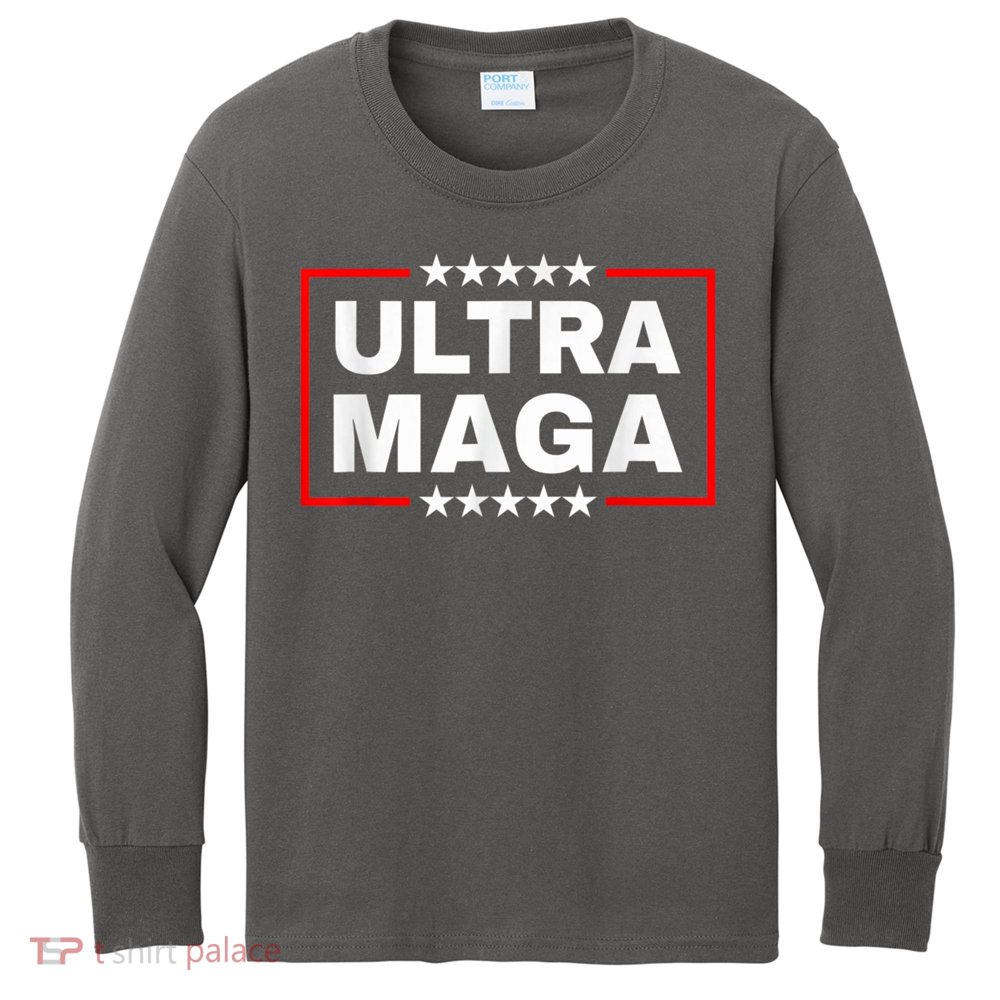 Ultra Mega Funny Anti Joe Biden Kids Long Sleeve Shirt