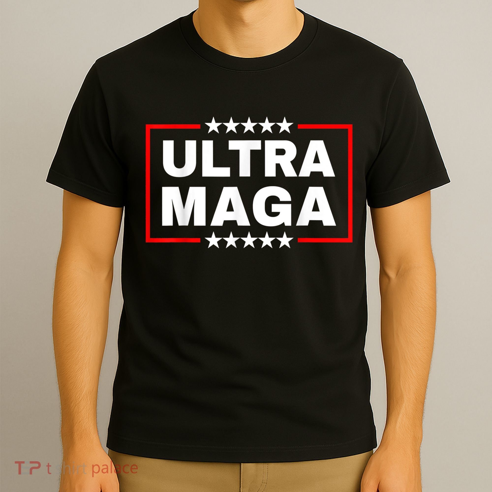 Ultra MAGA Funny Conservative Anti Biden Pro Trump Gift T-Shirt