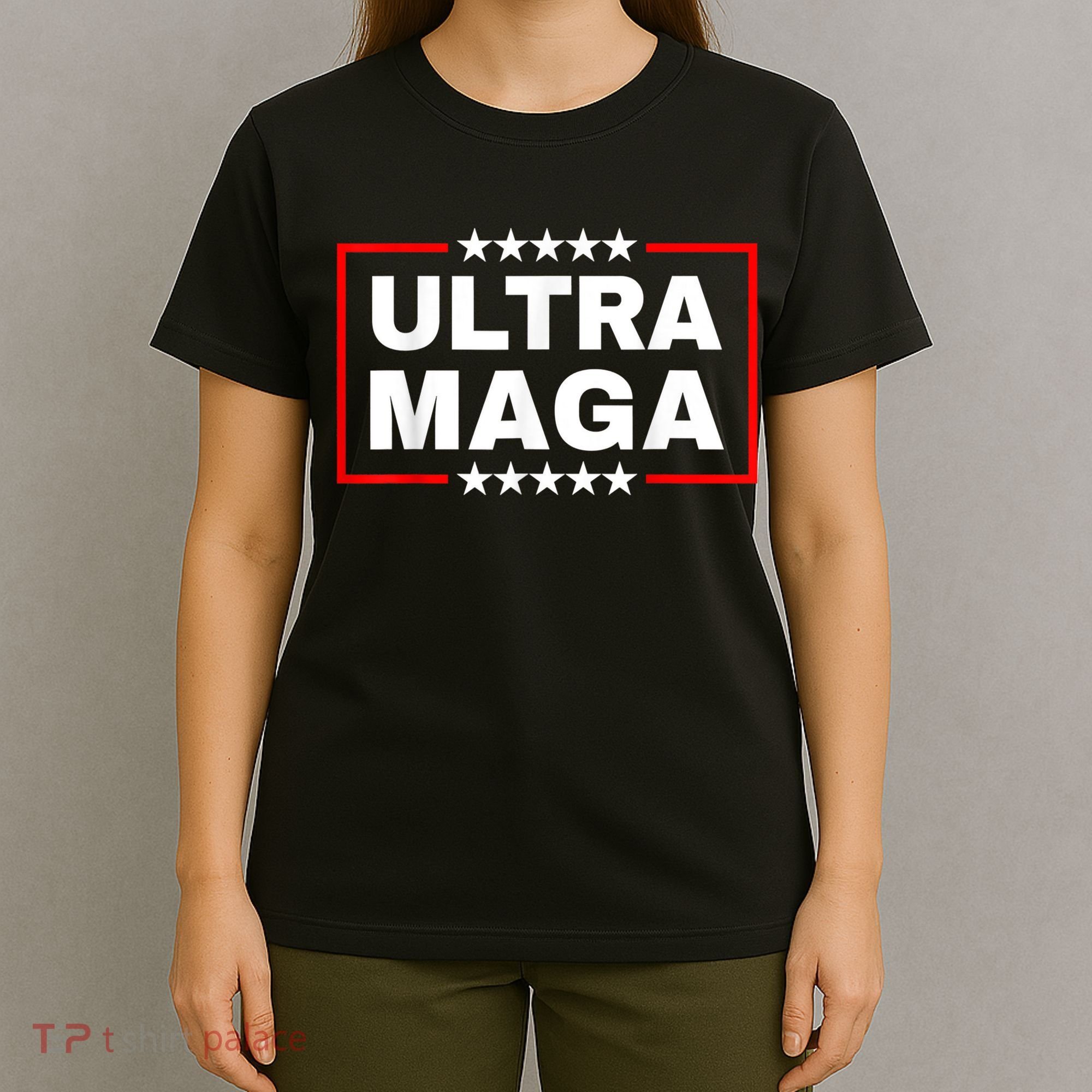 Ultra MAGA Funny Conservative Anti Biden Pro Trump Gift T-Shirt