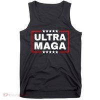 Ultra MAGA Funny Conservative Anti Biden Pro Trump Gift Tank Top thumb 0