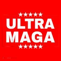Ultra MAGA Funny Conservative Anti Biden Pro Trump Gift Santa Hat thumb 1