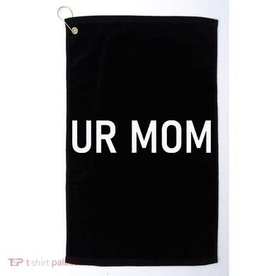 Ur Mom Funny Jokes Golf Towel