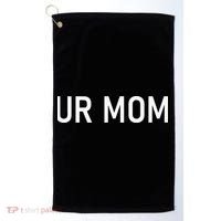 Ur Mom Funny Jokes Golf Towel thumb 0