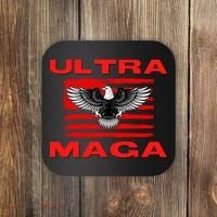 Ultra MAGA Conservative US Flag Coaster thumb 0